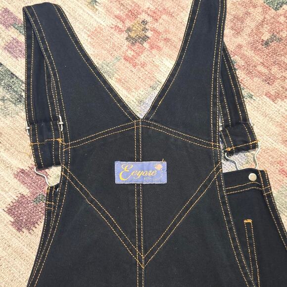 Adorable and rare Disney Pooh denim overall skort! - Picture 3 of 6